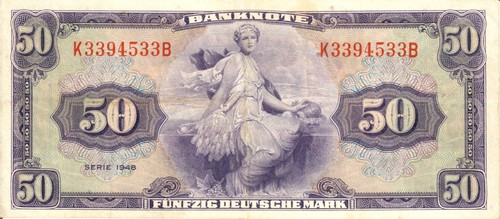 Banknote deutsche mark - banknote,