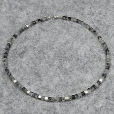 Turmalinquarz Halskette, 925er