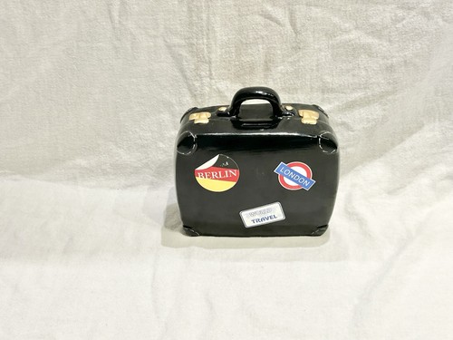 Spardose koffer schwarz - spardose,