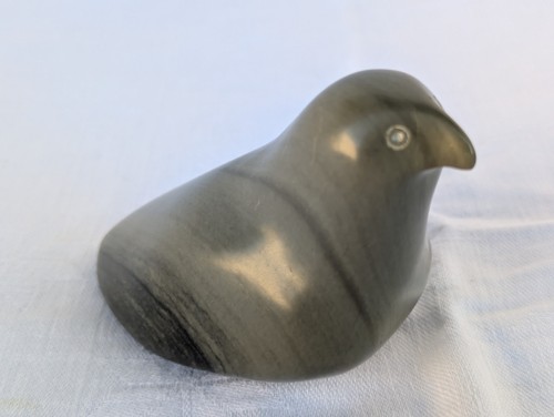 Alte inuit steinfigur vogel - inuit,