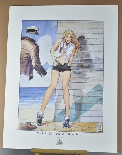 Milo manara großes poster - milo,