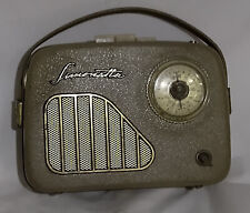 Transistorradio Quelle Simonetta aus den 50er Jahre Kofferradio 100% iO Getestet