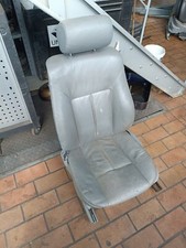 Original BMW 5er E39 Fahrersitz Sitz elektrisch Leder Grau vorne links