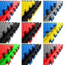 Sportmatte 2cm -FiveStripe- 1x1m Kampfsportmatte, EVA Kampfsportmatten Judomatte