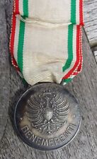 original  Orden Italien Medaille Croque Rossa Bene Merenti im Etui  P