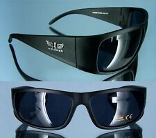 US. Biker Brillen schwarz matt