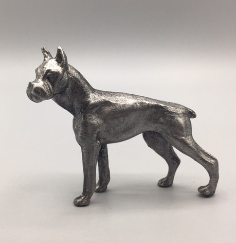 Alte zinn figur - zinn, boxer