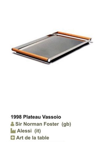 Alessi tablett sir norman - alessi,