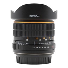 Objektiv Weitwinkel Walimex pro 8mm Fish-Eye CS 1:3.5 3.5 -  EOS manuell