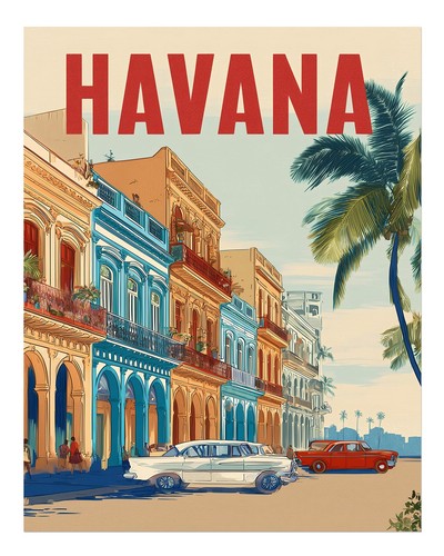 Vintage havanna architektur - havanna,