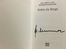 reinhold messner signiert