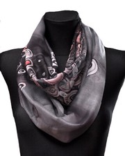 Seide Loop Schal Halstuch