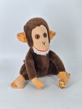 Vintage - Stofftier Affe -