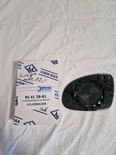 VW Golf 6 Außenspiegel Glas Rechts Zubehör 95 41 38-81 Ersatzteil Ersatzspiegel