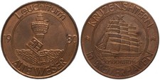 Medal - Lighthouse Old Weser