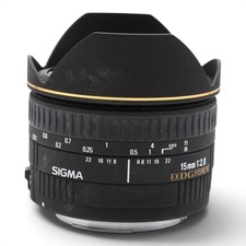 Objektiv fisheye sigma ex - objektiv,