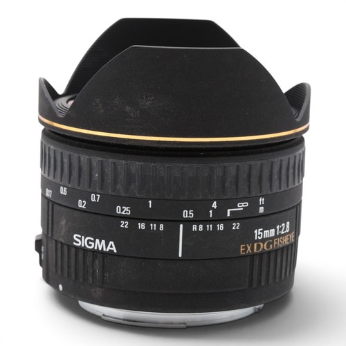 Objektiv fisheye sigma - objektiv,