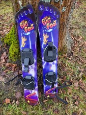Kneissl Short Skis Bigfoot BF STARMAN Snowboard Size 63cm Mega Selten Design 
