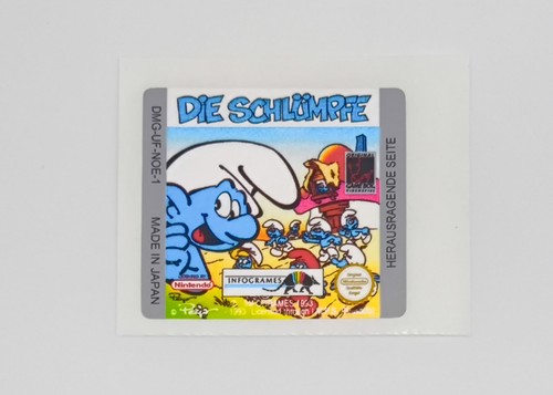 Gameboy die schlümpfe - gameboy,