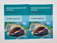 Prüfungsvorbereitung Kraftfahrzeugtechnik Teil 1 + Lösungen | Europa-Lehrmittel