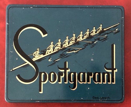 Alte blechdose sportgarant - alte, "sportgarant"
