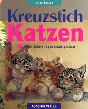 Augustus Verlag - Kreuzstich - Katzen (Julie Hasler)