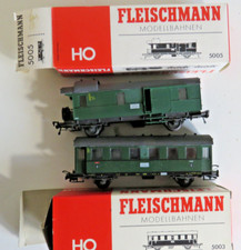 2 x Personenwagen Packwagen