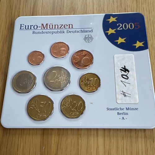 Euro kursmünzensatz 2005 - euro-kursmünzensatz, a