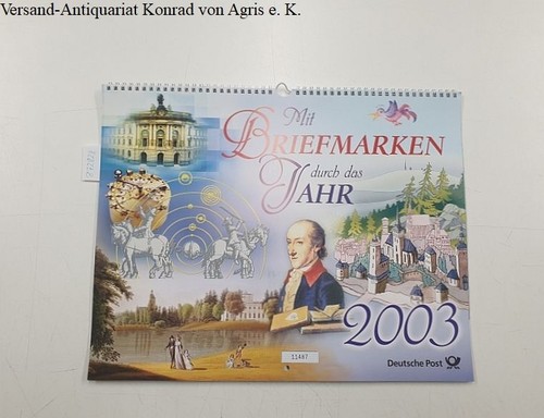 Briefmarkenkalender 2003 mit - 2003,