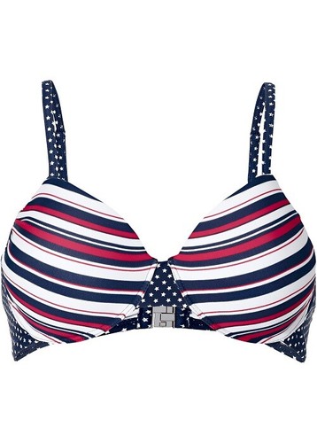 Bikini oberteil blau - 36e, damen