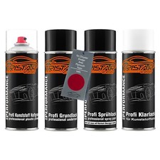Lack Spraydosen Set Kunststoff für Chrysler Dodge Jeep WEL Inferno Red Metallic