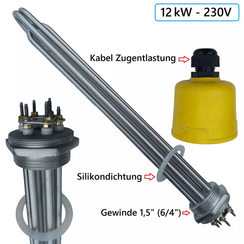 12kw heizstab 230v - 12kw,