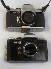 2 Stück Spiegelreflex Edixa-mat  Mod. D und Mod. B-L für Bastler