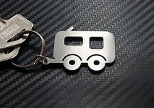 Wohnwagen Schlüsselanhänger Keychain Schlüsselanhänger Anhänger Camping Edelstahl Geschenk