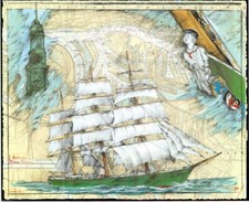 Kunstdruck "Rickmer Rickmers"