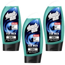 3x 250ml Duschdas For Men