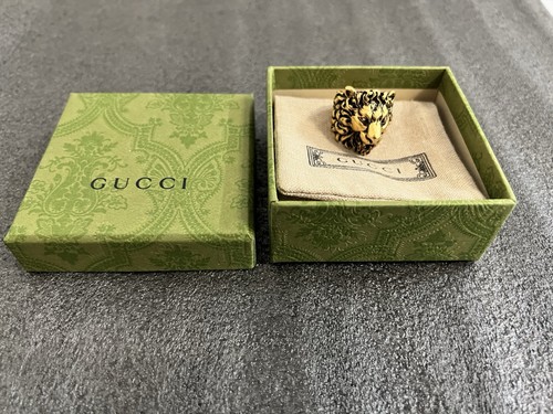 Gucci löwenkopf ring gold - löwenkopf,