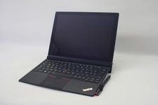 Lenovo ThinkPad X1 Tablet mit Productivity Modul, Docking Station und Stift.