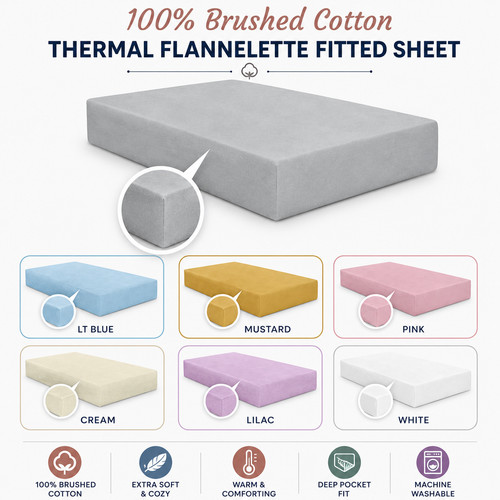 Thermo flanell spannbettlaken - thermo,