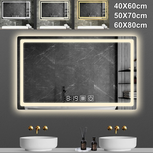 Led badspiegel 50x70 - led,