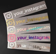 Instagram Aufkleber Auto