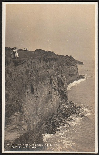 Bexhill sea postkarte - on,