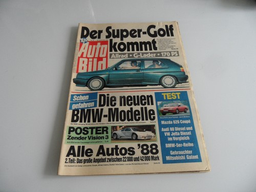 Alte zeitschrift auto bild - alte,