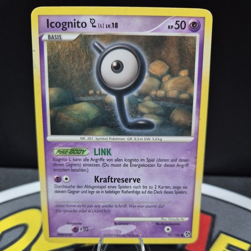 Pokemon icognito 106 - icognito, l