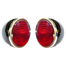 Oldtimer Rücklicht rote Linse