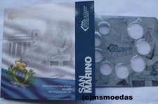 San Marino Offizieller Euro Kursmünzensatz 2012 Blister leer empty ohne Münzen