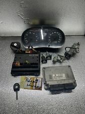 VW POLO 9N 1,2 AWY Wegfahrsperre Set Bordnetz Zündschloß Schlüssel Motor Steuerg