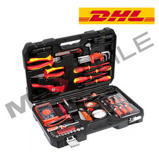 Elektriker Werkzeugkoffer Elektrowerkzeug 68 Teilig Werkzeug Set Tasche Profi