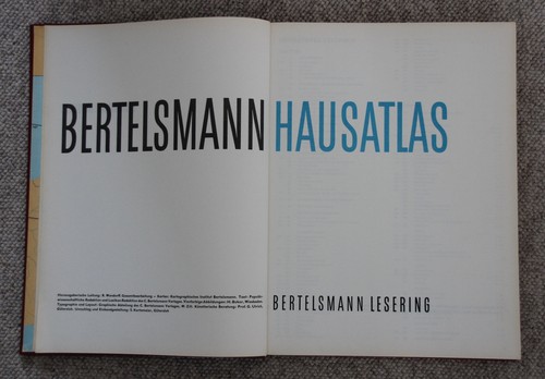 HAUSATLAS°°°Bertelsmann°°