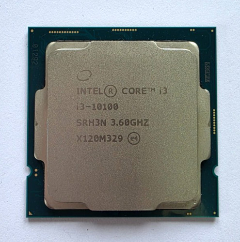 Intel core 10100 - i3-10100, srh3n